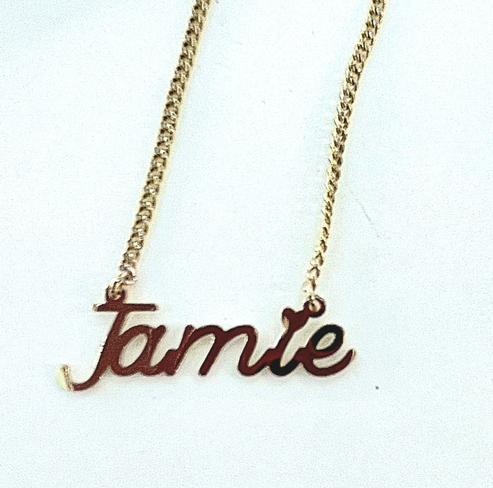 Custom Names w/ Design 14k Real Gold Starting At: