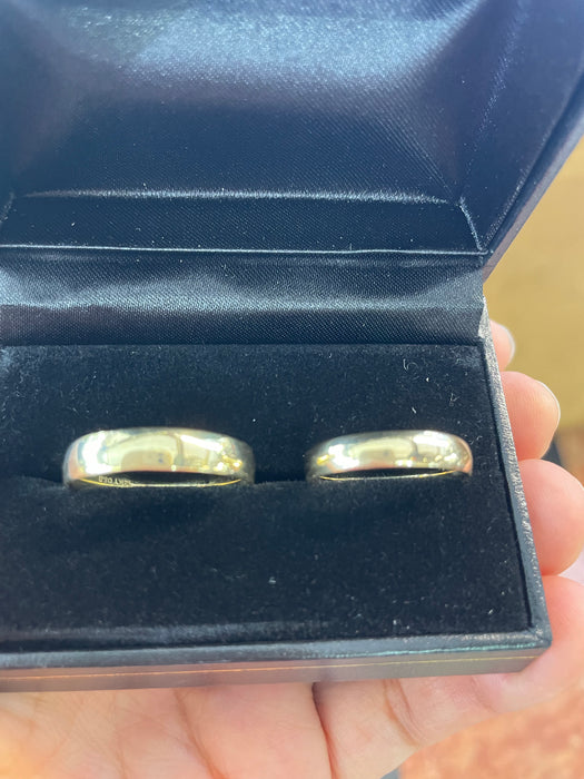 Plain Wedding Bands (14k Real Gold)