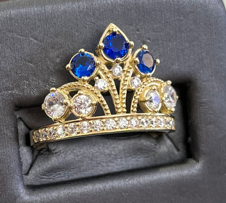 Tiara’s & Stones 14k Real Gold Ring