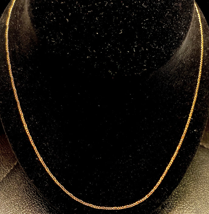 20” Cuban Chain (Real Italian 14k Gold)