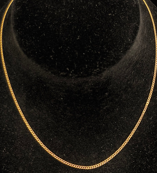 16” Miami Cuban Chain (14k Real Gold)