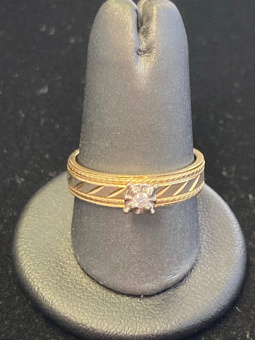 “Simple” (14k Real Gold)