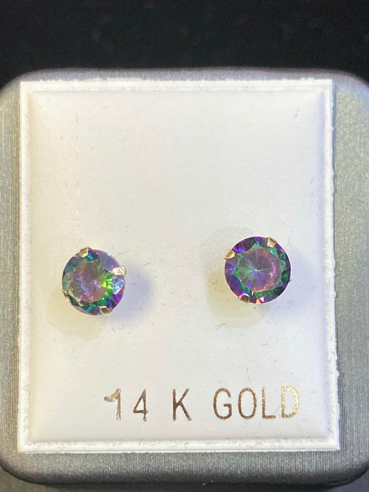 “Rainbow Sherbet” (14k Real Gold)