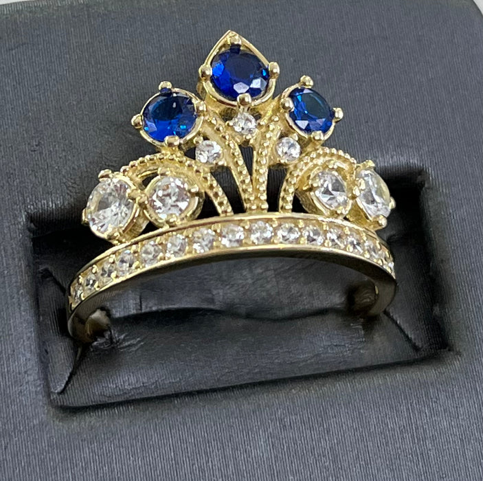 Tiara’s & Stones 14k Real Gold Ring