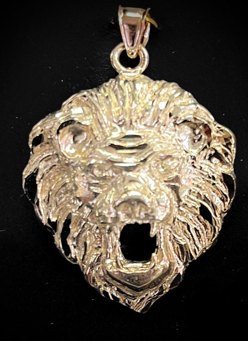 Lion Pendant (14k Real Gold)