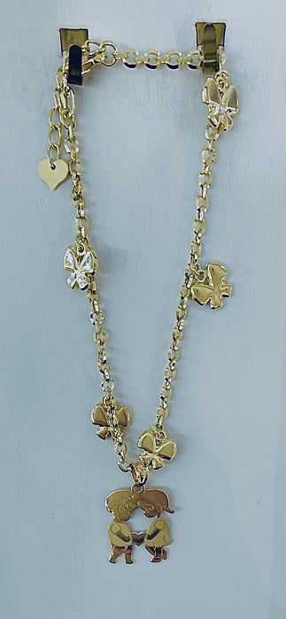 *“Fleeting Affection” (14k Real Gold)