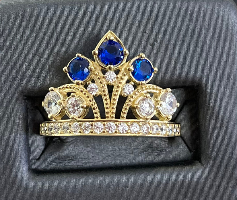 Tiara’s & Stones 14k Real Gold Ring