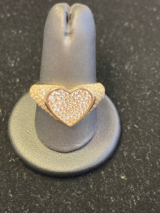 “Unbreakable Heart” (14k Real Gold)