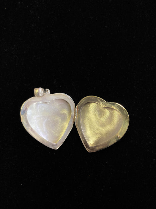 Silver Heart Locket (.925 Silver)