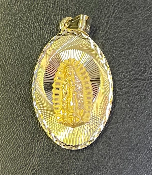 Jesus Piece (Double-Sided - 14k Gold - Solid)