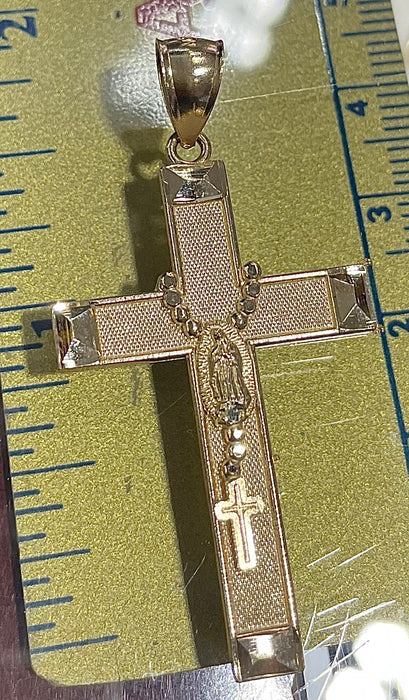 “Cross Floss” (14k Real Gold)