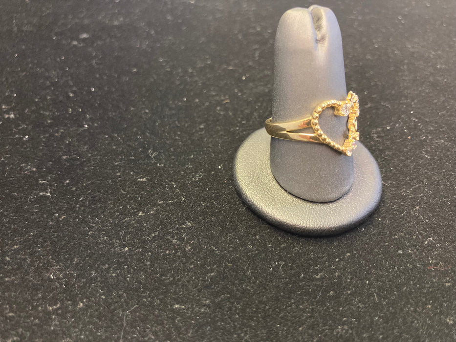 “<3” Ring (14k Real Gold)