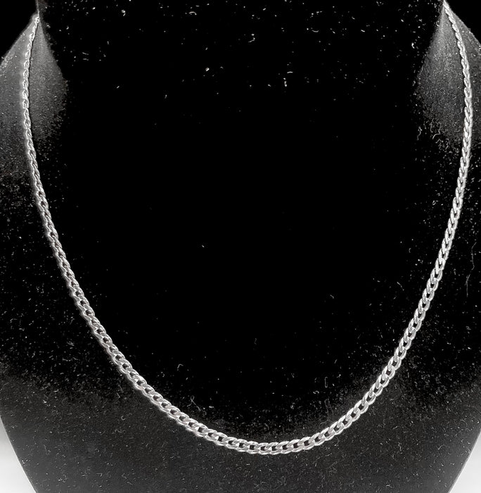 20” Cuban Silver Chain (.925)