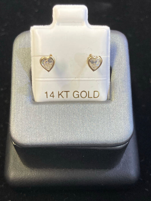 “Hearts Content” (14k Real Gold)