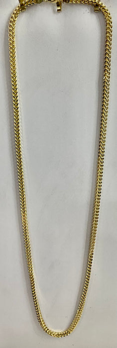 14k Franco Chain 26” (Real Gold)