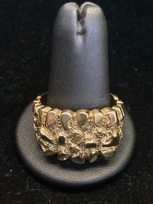 “Nugget” (14k Real Gold)